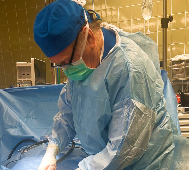 Dr. Dan H. Shell Surgical Operation